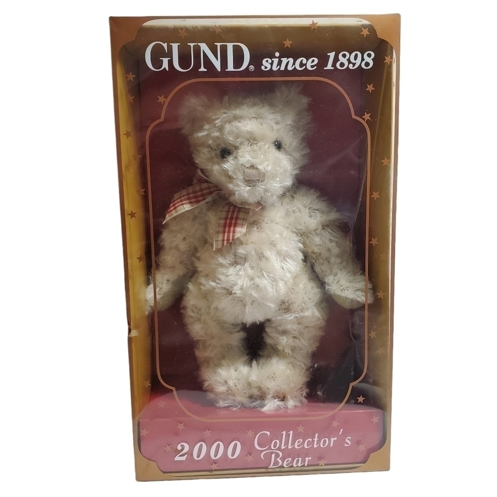 Vintage Gund 2000 furry collectors Bear